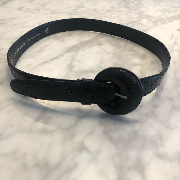 Like-New DAME Genuine Snakeskin Belt, Size M main image 7